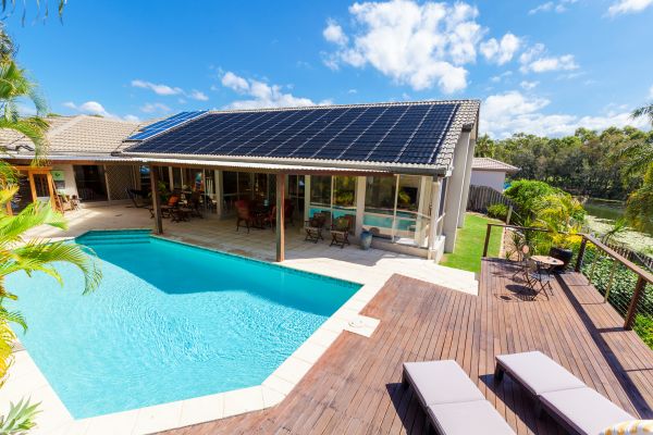 Pool Deck Landscaping in New Braunfels